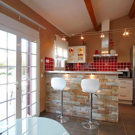 Studio Dans Villa Avec Piscine Cassis Esterno foto