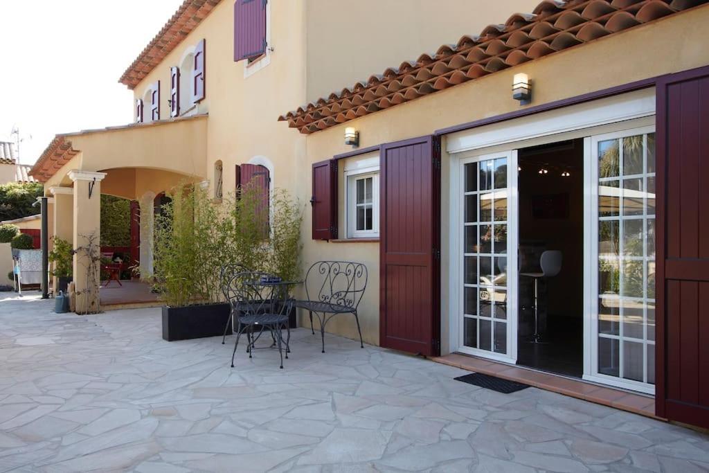 Studio Dans Villa Avec Piscine Cassis Esterno foto