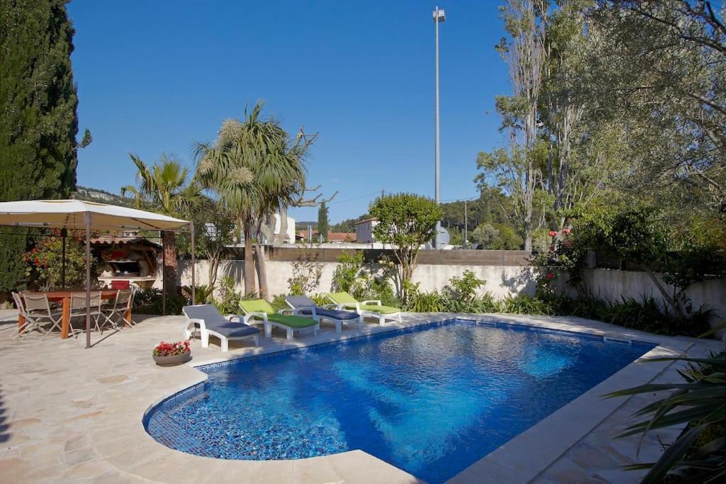 Studio Dans Villa Avec Piscine Cassis Esterno foto