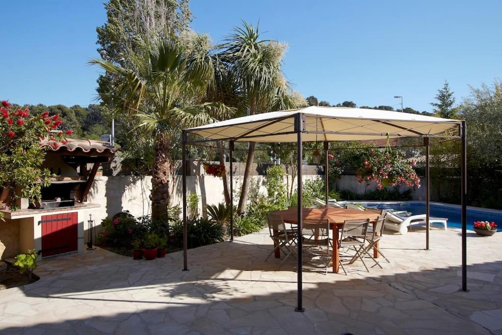 Studio Dans Villa Avec Piscine Cassis Esterno foto